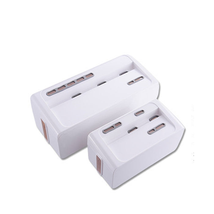 Power Strip Cord Storage Boxes Safety Socket Outlet Board Container Electric Wire Collection Cables Organizer Case Accessories - eBabyZoom