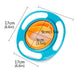 Practical 360 rotate design baby tableware spill-proof kids dishes bowl food container kids dinner plate for learning eatting - eBabyZoom