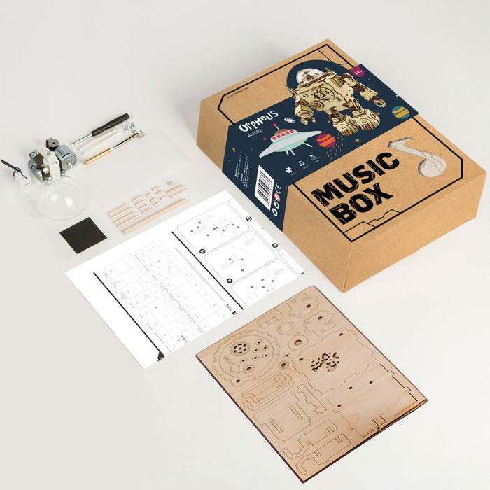 Rotatable Steampunk Robot Music Box - eBabyZoom