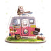 Happy Camper Miniature Wooden Doll House - eBabyZoom