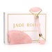 Rose Quartz Jade Facial Massage Roller - eBabyZoom