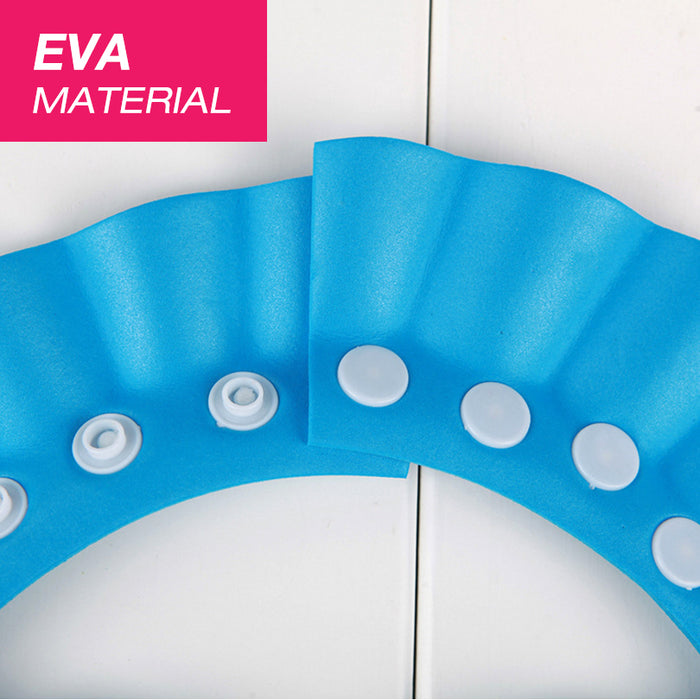 Shampoo Cap Durable Baby Bath Visor Hat Adjustable Baby Shower Protect Eye Water-proof  Splashguard Hair Wash Shield For Infant - eBabyZoom