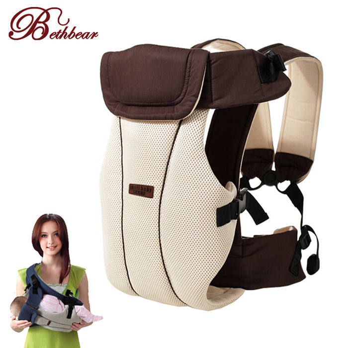 Updated 2-30 Months Breathable Multifunctional Front Facing Baby Carrier Infant Baby Sling Backpack Pouch Wrap Baby Kangaroo - eBabyZoom