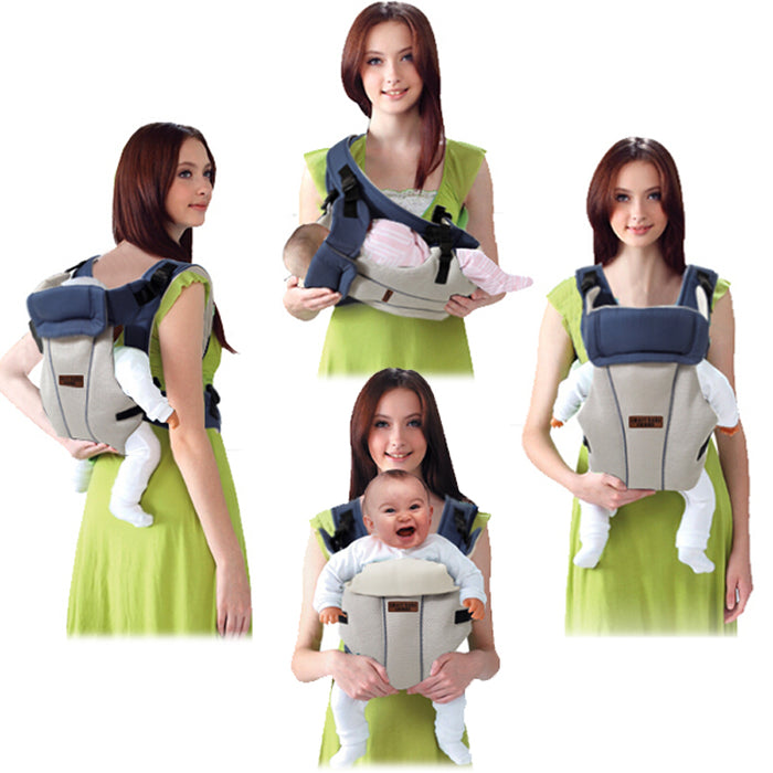 Updated 2-30 Months Breathable Multifunctional Front Facing Baby Carrier Infant Baby Sling Backpack Pouch Wrap Baby Kangaroo - eBabyZoom