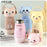 VILEAD Creative Cartoon Adorable Kawaii Monkey Cats Vacuum Thermos Kid Water Bottle Stainless Steel Cup Flasks Mug Children Gift - eBabyZoom