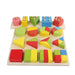 Montessori wooden block Teaching Aids Geometric - eBabyZoom