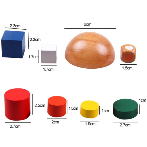 Montessori Geometric Blocks Balancing Toy - eBabyZoom
