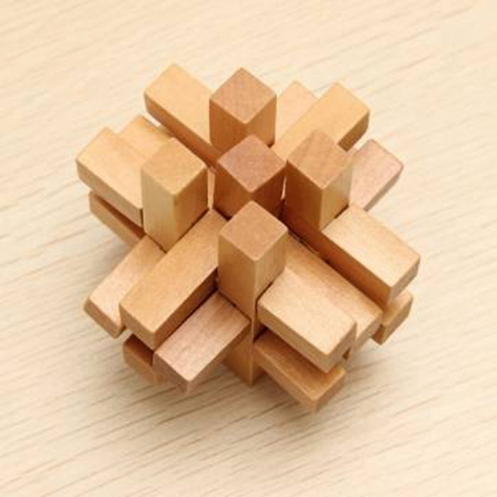 Wooden Puzzle Toys Chinese Traditional Educational Toys for Adult Children Intelligence Education Puzzle Lock Kids Funny Toys - eBabyZoom