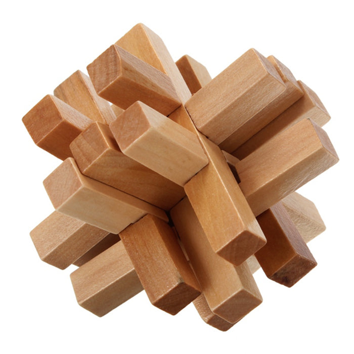 Wooden Puzzle Toys Chinese Traditional Educational Toys for Adult Children Intelligence Education Puzzle Lock Kids Funny Toys - eBabyZoom