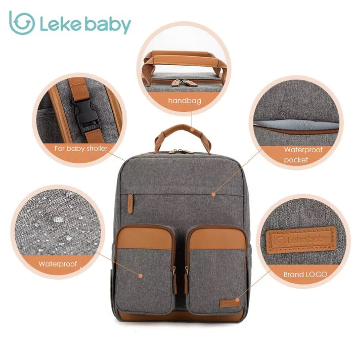 Lekebaby Family Backpack - eBabyZoom