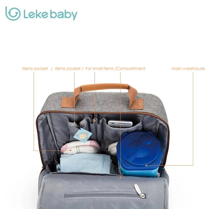 Lekebaby Family Backpack - eBabyZoom