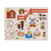 Montessori Wooden Peg Puzzle Board - eBabyZoom