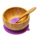 Bamboo Silicone Suction Baby Bowl - eBabyZoom