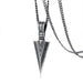 Oxidised Spirit Tribal Spearhead Necklace - eBabyZoom