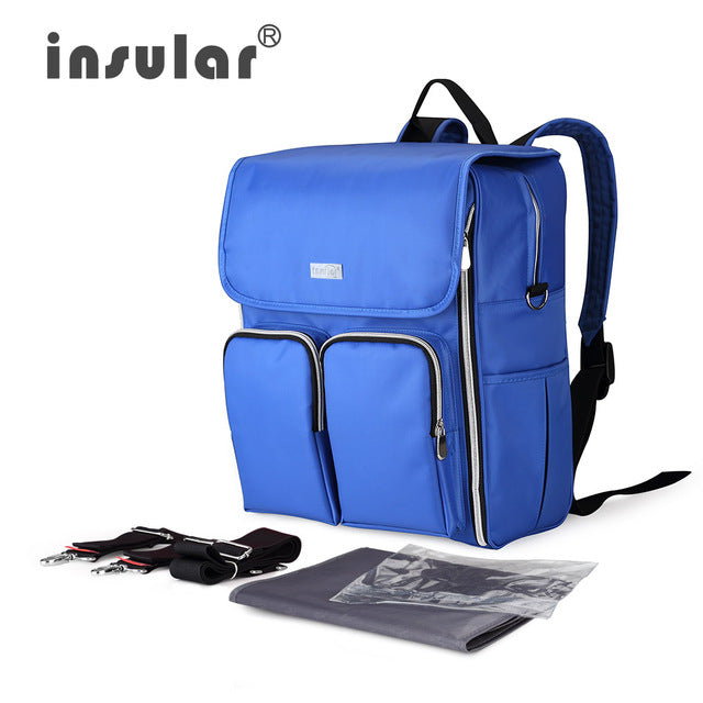 Insular Elegant Baby Diaper Backpacks - eBabyZoom