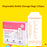 Food Grade Pre-Sterilized Disposable Feeding Bottle with Liners Infant Baby Food Storage Bags Milk Powder Feeding For Travelling - eBabyZoom
