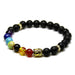 Natural Black Onyx Chakra Bracelets - eBabyZoom