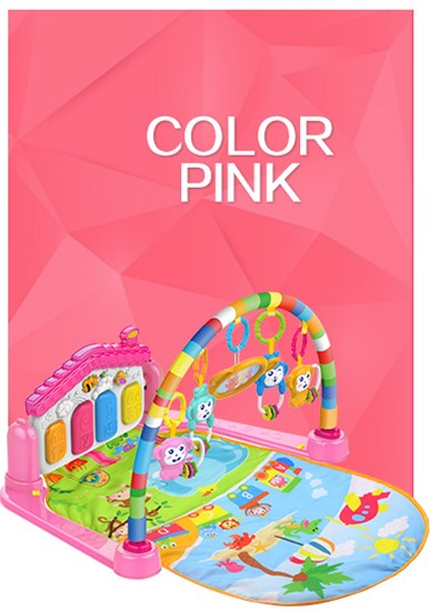 Baby 3 in 1 Play Crawling Fitness Music Mat with Keyboard - eBabyZoom