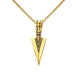 Oxidised Spirit Tribal Spearhead Necklace - eBabyZoom