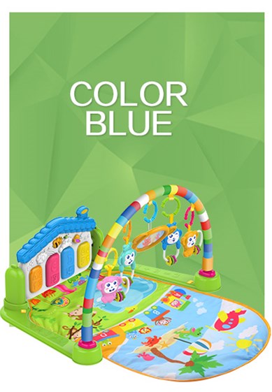 Baby 3 in 1 Play Crawling Fitness Music Mat with Keyboard - eBabyZoom
