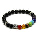 Natural Black Onyx Chakra Bracelets - eBabyZoom