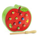 Montessori Magnetic Strawberry worm - eBabyZoom