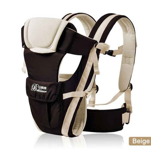 Beth Bear Breathable 4-in-1 Comfort Baby Carrier - eBabyZoom