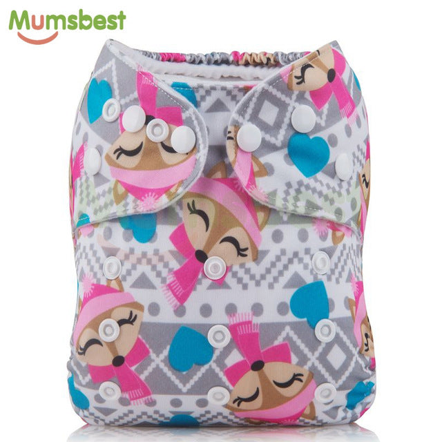 [Mumsbest] Baby One Size Adjustable Cloth Diapers Cover Reusable washable waterproof & breathable Nappy Cover - eBabyZoom