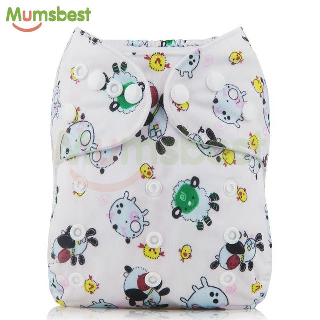 [Mumsbest] Baby One Size Adjustable Cloth Diapers Cover Reusable washable waterproof & breathable Nappy Cover - eBabyZoom