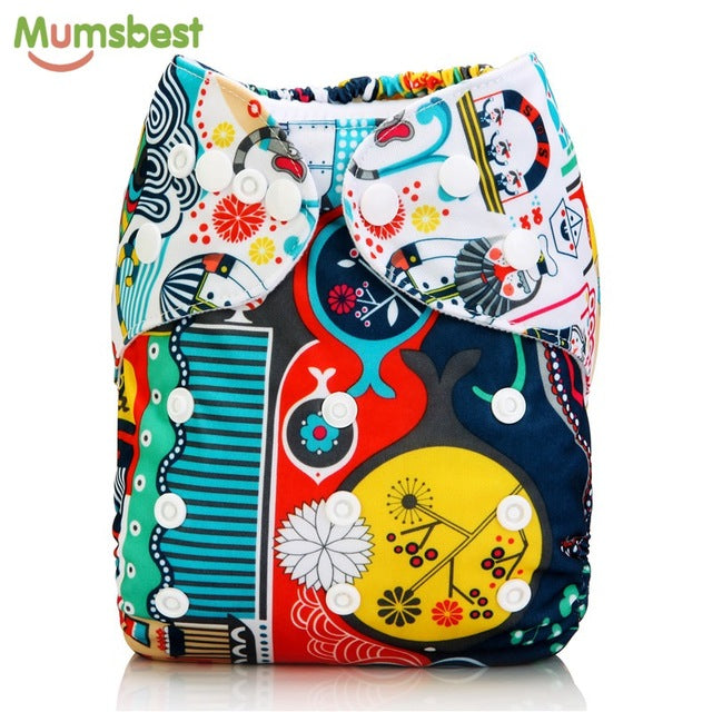 [Mumsbest] Baby One Size Adjustable Cloth Diapers Cover Reusable washable waterproof & breathable Nappy Cover - eBabyZoom