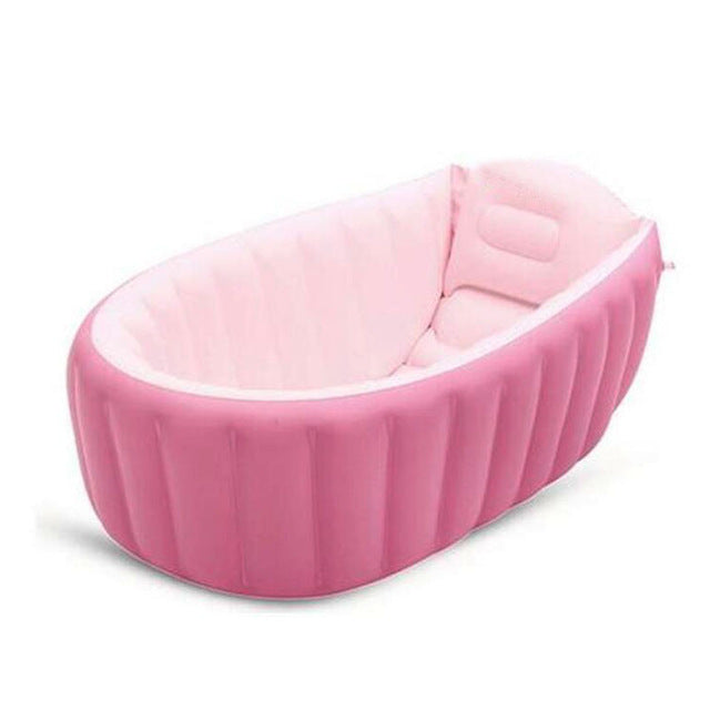 Mambobaby Portable Inflatable Baby Bath Kids Bathtub Thickening Folding Washbowl Children Tub Baby Swimming Pool - eBabyZoom