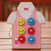 Montessori Learn To Wear Clothes Lacing Board - eBabyZoom