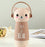 VILEAD Creative Cartoon Adorable Kawaii Monkey Cats Vacuum Thermos Kid Water Bottle Stainless Steel Cup Flasks Mug Children Gift - eBabyZoom
