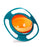 Practical 360 rotate design baby tableware spill-proof kids dishes bowl food container kids dinner plate for learning eatting - eBabyZoom